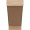 Ekena Millwork 2in. W x 4in. H x 12in. L Burlington Woodgrain TimberThane Rafter Tail, Primed Tan RFTUR02X04X12BURRCPR - alternate 2
